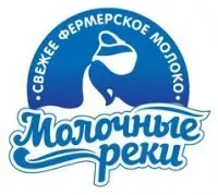 Логотип компании "Молочные реки"