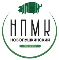 Логотип компании "Новопушкинский мясокомбинат"