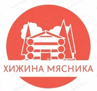 Логотип компании "Хижина Мясника"