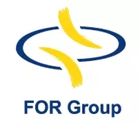 Логотип компании "УК ФОР"